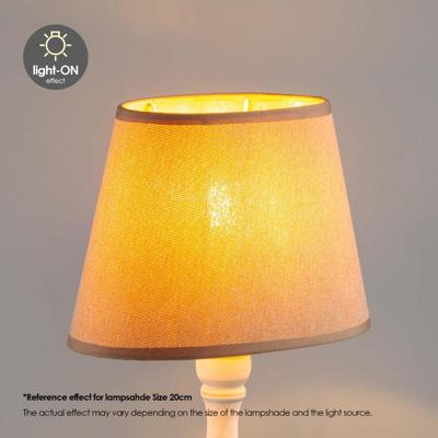 Home sweet home melrose lampenkap ovaal 24/16/16 taupe