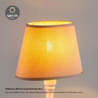 Home sweet home melrose lampenkap ovaal 24/16/16 taupe - thumbnail