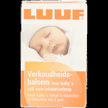 Luuf Verkoudheids Balsem Baby Oranje