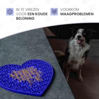 Eat Slow Live Longer Lick Mat Lovely Blue - thumbnail