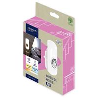 Müller-Licht Nox 27700013 LED-nachtlamp met bewegingsmelder Rechthoekig LED Warmwit Wit - thumbnail