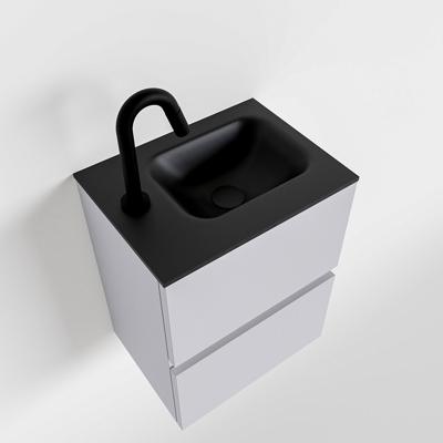 MONDIAZ ADA 40cm toiletmeubel cale. LEX wastafel urban links 1 kraangat MONDIAZ ADA 40cm toiletmeubel cale. LEX wastafel urban links 1 kraangat