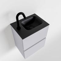 MONDIAZ ADA 40cm toiletmeubel cale. LEX wastafel urban links 1 kraangat - thumbnail