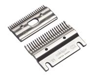 Heiniger stel koeienscheermessen 21/23 tands - thumbnail