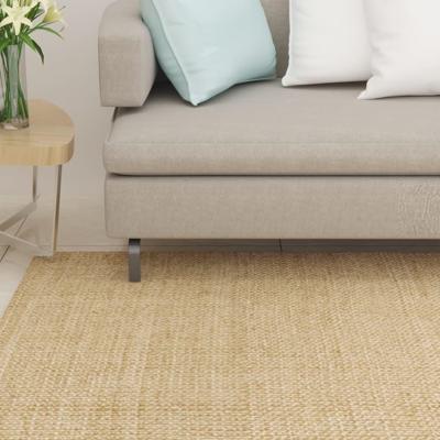 VidaXL Vloerkleed 100x100 cm natuurlijk sisal