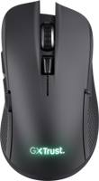 Trust GXT923 YBAR WIRELESS MOUSE Muis Zwart - thumbnail