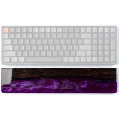 Keychron K4 Resin Wooden Palm Rest polssteun Keychron K4 Resin Wooden Palm Rest polssteun