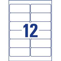 Avery-Zweckform L7913-10 Folie-etiketten 99.1 x 42.3 mm Polyethyleen folie Wit 120 stuk(s) Permanent hechtend Laser (kleur), Laser (zwart/wit), Kopiëren - thumbnail