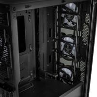 Kolink Kolink Observatory Z ARGB Midi-Tower - schwarz Midi-tower Behuizing, Gaming-behuizing Zwart 4 voorgeïnstalleerde LED-ventilators, Zijvenster, Stoffilter - thumbnail