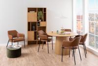Sohome Ronde Eettafel 'Olivier' Eiken, 120cm, kleur Naturel - thumbnail