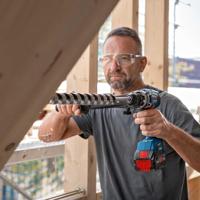 Bosch Blauw GSB 18V-150 C Professional Accu-schroef-klopboormachine | Excl. accu&apos;s en lader | In L-BOXX - 06019J5102 - thumbnail