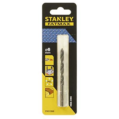 Stanley Fatmax metaalboor 6 mm HSS-CNC STA51068 Stanley Fatmax metaalboor 6 mm HSS-CNC STA51068
