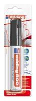Edding Permanentmarker 4-800-1-1001 Permanent marker Zwart Watervast: Ja - thumbnail