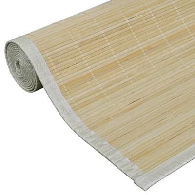 Tapijt rechthoekig 80x200 cm bamboe naturel Tapijt rechthoekig 80x200 cm bamboe naturel