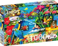 Tropical Treasures Puzzel 1000 Stukjes - thumbnail