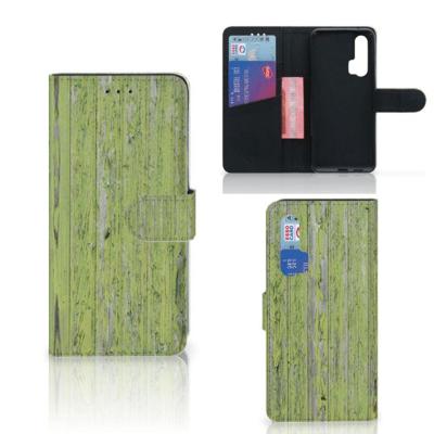 Honor 20 Pro | Book Style Case | Green Wood Honor 20 Pro | Book Style Case | Green Wood