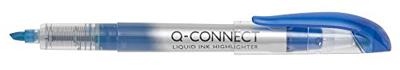 Q-CONNECT Liquid markeerstift, blauw