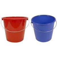 Huishoudemmer 5 ltr rood groen of blauw - thumbnail