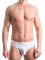 Hom Ho1 mini slip met horizontale gulp wit - thumbnail