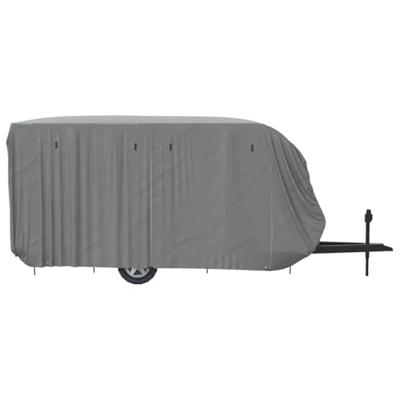 VidaXL Caravanhoes 670x250x220 cm vliesvlies grijs VidaXL Caravanhoes 670x250x220 cm vliesvlies grijs