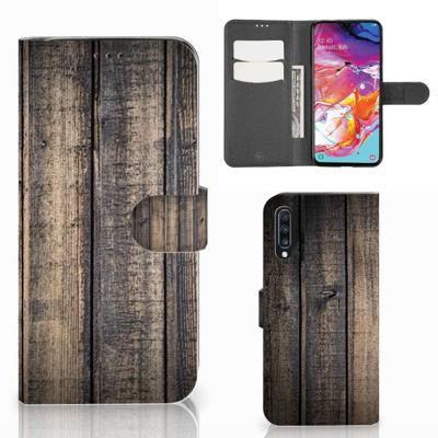 Samsung Galaxy A70 | Book Style Case | Steigerhout