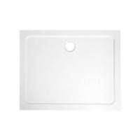 Douchebak Marmer Sapho Aqualine 100x70x3 cm Rechthoek Wit Sapho - thumbnail