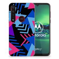 Motorola Moto G8 Plus TPU Hoesje Funky Triangle - thumbnail