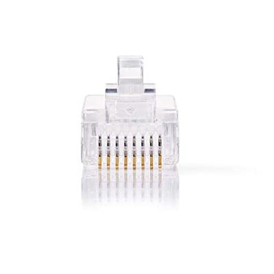 Nedis RJ45-Connector | Male | Solid UTP CAT5 | 10 Stuks | 1 stuks - CCGB89300TP CCGB89300TP