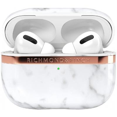 Richmond & Finch Freedom Series Apple Airpod Pro White Marble/Gold Richmond & Finch Freedom Series Apple Airpod Pro White Marble/Gold