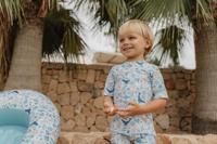 Little Dutch ocean dreams opblaasboot 100x67 cm blauw - thumbnail