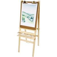 Creativ Company Dubbelzijdige tekenezel, h: 134 cm, b: 58 cm, 1 stuk - thumbnail