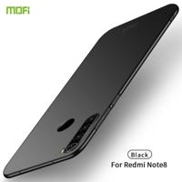 Voor Xiaomi RedMi Note8 MOFI Frosted PC ultradun hard case (zwart) - thumbnail