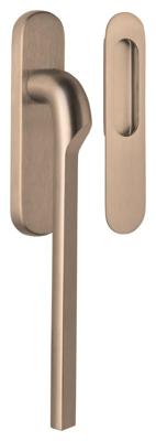 Formani Rivio by Gensler GL230 massieve set hefschuifdeurbeslag - PVD licht brons