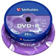 Verbatim 43500 DVD+R disc 4.7 GB 25 stuk(s) Spindel - thumbnail