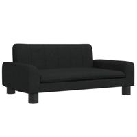 VidaXL Hondenmand 70x45x30 cm stof zwart - thumbnail