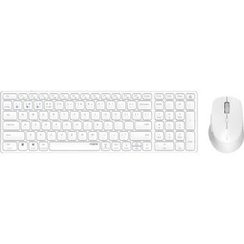 Rapoo 9700M Draadloos Multim. Blade Combo Set Wit QWERTY US