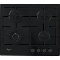 Whirlpool AKT 6455/NB1 kookplaat Zwart Ingebouwd Gaskookplaat 4 zone(s) - thumbnail