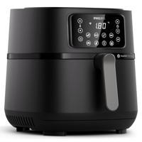 Philips Home HD9285/93 Airfryer 7.2 l 2000 W Appbased, Anti-aanbaklaag, BPA-vrij Zwart, Zilver - thumbnail