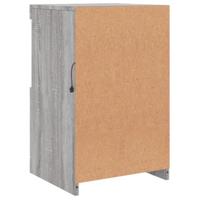 Dressoir met LED-verlichting 41x37x67 cm grijs sonoma eiken - thumbnail