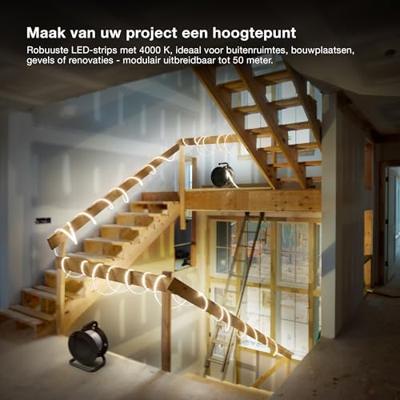 OSRAM 4099854449154 LED-strip complete set Met connector (male) 230 V 10 m Koudwit Box 1 stuk(s)