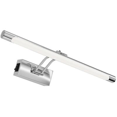 LED Schilderijlamp en Spiegellamp - 8W. 700 Lumen. 4000K. Chroom