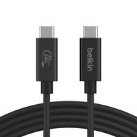 Kabel Lightning Belkin INZ004BT2MBK Zwart 2 m - thumbnail