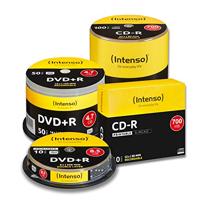 Intenso 1801124 CD-R 80 disc 700 MB 25 stuk(s) Spindel Bedrukbaar - thumbnail