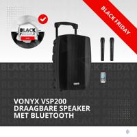 Vonyx VSP200 draagbare speaker met bluetooth - thumbnail
