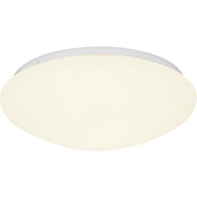 LED Plafondlamp met Sensor - Velvalux - 12W 1300lm - Natuurlijk Wit 4000K - Spatwaterdicht IP44 - Opbouw - Rond - Wit
