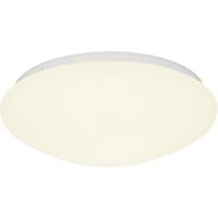 LED Plafondlamp met Sensor - Velvalux - 12W 1300lm - Natuurlijk Wit 4000K - Spatwaterdicht IP44 - Opbouw - Rond - Wit - thumbnail