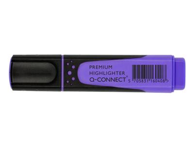 Q-CONNECT Premium markeerstift, paars Q-CONNECT Premium markeerstift, paars