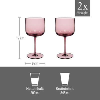 LIKE BY VILLEROY & BOCH - Like Grape - Wijnglas set/2 LIKE BY VILLEROY & BOCH - Like Grape - Wijnglas set/2