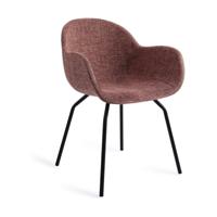 Jesper Home Eetkamerstoel 'Otsu' kleur Rusty Rhubarb - thumbnail