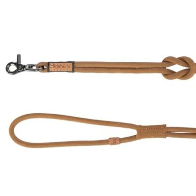 TRIXIE BE NORDIC HONDENRIEM LEER BRUIN 120X0,8 CM
